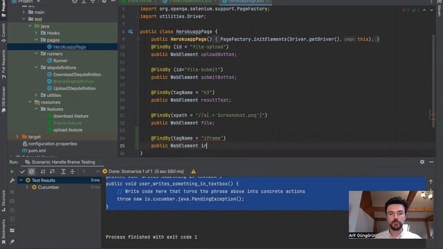 Handle iFrame Testing with Selenium in Cucumber Framework смотреть онлайн