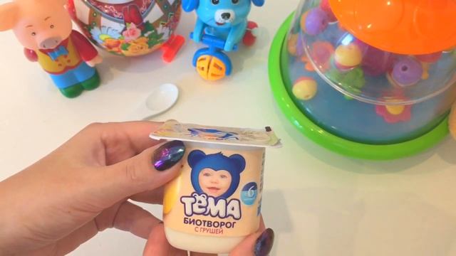 Обзор творожка Тема \ первый прикорм\биотворог смотреть онлайн