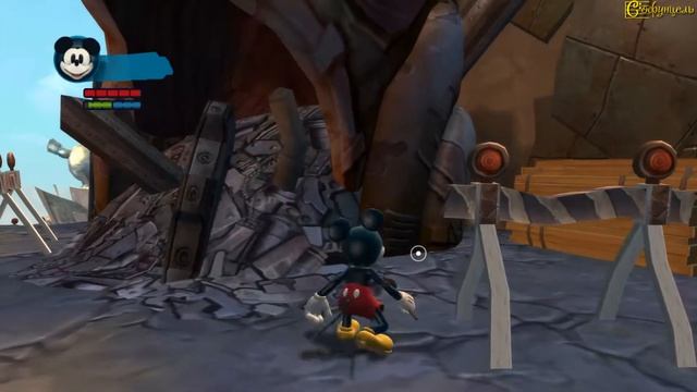 Прохождение Epic Mickey: Две Легенды #2 (В технопроводе) смотреть онлайн