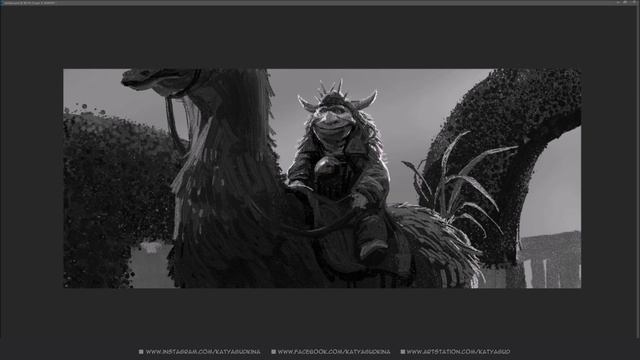 Quick Sketch - Time-lapse #1 // Drawing a happy goblin смотреть онлайн