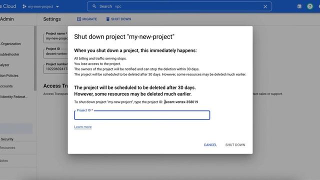 Google Cloud Platform (GCP): How to Delete a Project смотреть онлайн