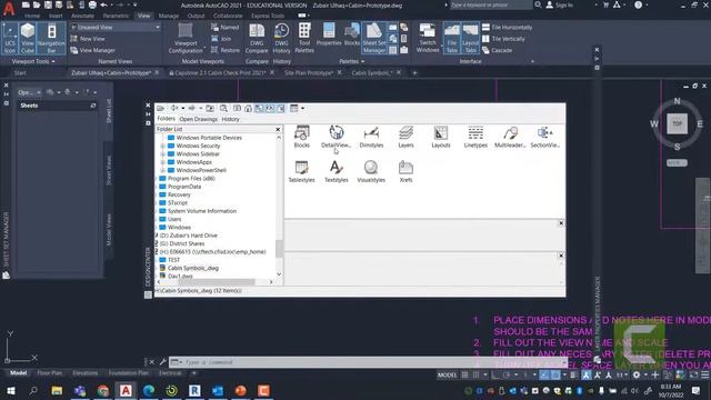 How to use Design Center in AutoCAD смотреть онлайн