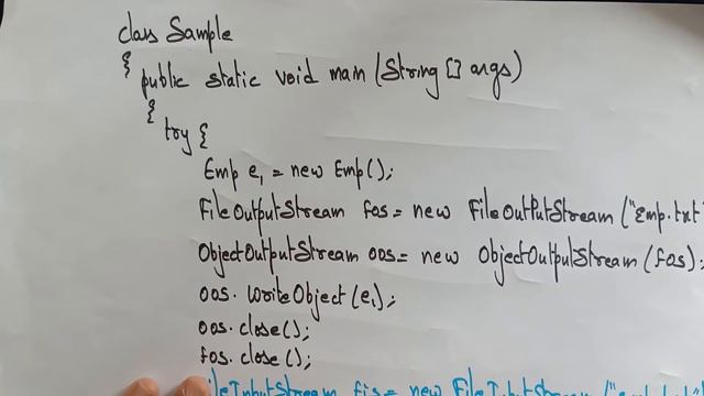 What is Serialization in Java Programming | lec 84| Java Tutorial| BhanuPriya смотреть онлайн