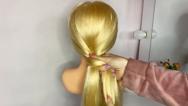 Как заплести обычную косичку?) смотреть онлайн