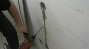 штробление стен перфоратором mp4