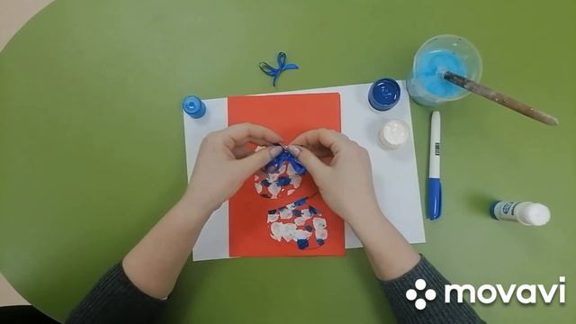 Открытка своими руками "Варежка для Деда Мороза" смотреть онлайн