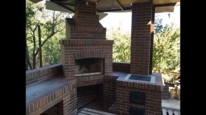 ? Уличный ПЕЧНОЙ КОМПЛЕКС | БАРБЕКЮ КОМПЛЕКС из Кирпича | МАНГАЛ из Кирпича ?