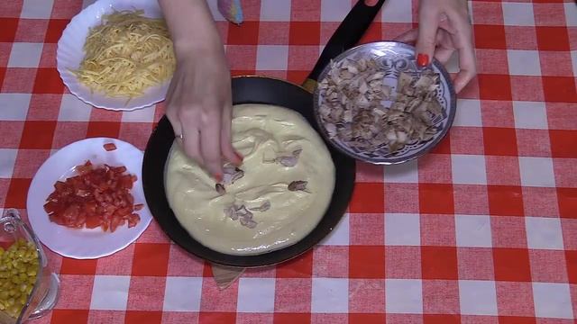 Пицца на сковороде! Быстрая, простая и вкусная пицца! смотреть онлайн