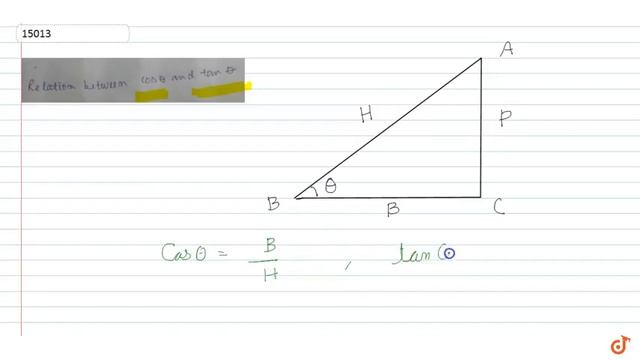 Relation between `cos theta` and `sin theta` смотреть онлайн