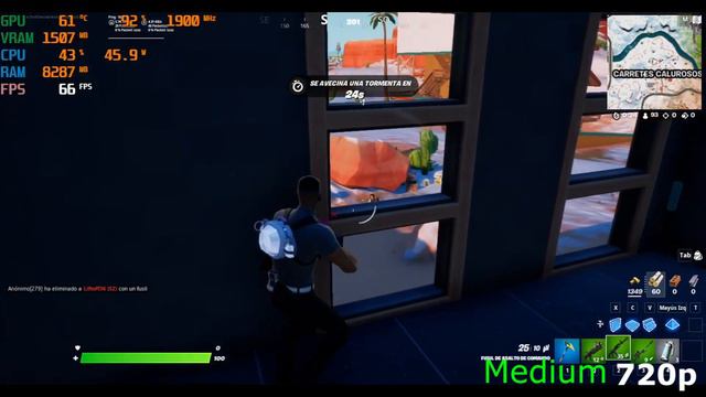 Fortnite Chapter 3 | AMD Ryzen 5 5600G (VEGA 7) + 16GB RAM ✅ Performance/Low/Medium/High/Epic 720p смотреть онлайн
