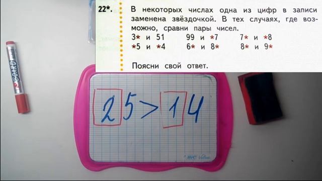 Математика с Аней 2 класс 91стр № 22 смотреть онлайн