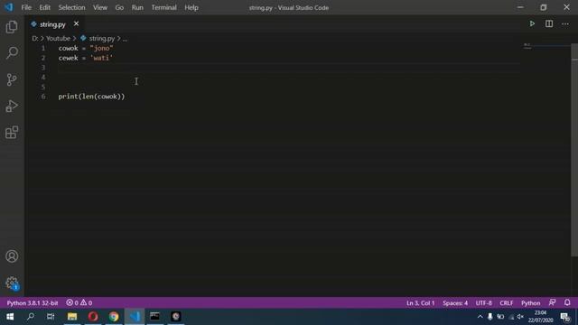 Python 4 String смотреть онлайн
