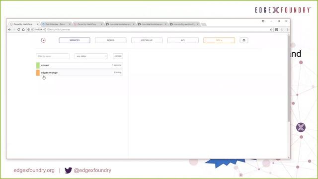 Configuration and Registry (C&R) Micro Service (Session 7) смотреть онлайн