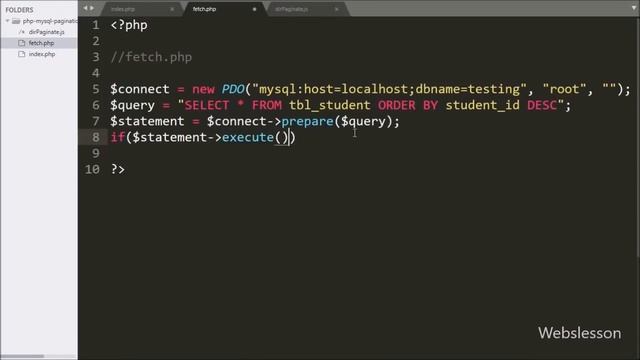 Pagination in PHP using AngularJS смотреть онлайн