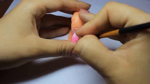 простой дизайн / для чайников / гель лак / шеллак смотреть онлайн