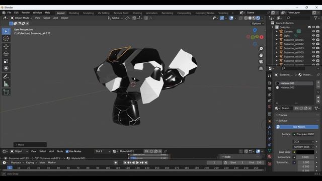 как разбить объект в blender смотреть онлайн