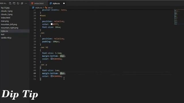 Parallax effect using Scrolltrigger смотреть онлайн