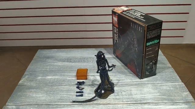 Обзор Фигурки Чужой с аксессуарами (Warrior Alien) 17 см. смотреть онлайн