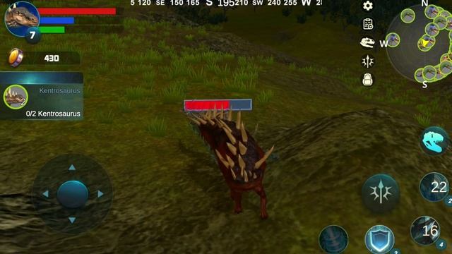 Best Dinomania Games - Stegosaurus Simulator - Dinosaur Simulator Gameplay HD смотреть онлайн