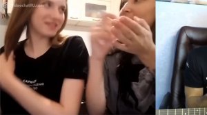 Хижина Музыканта - Реакция девушек на гитариста в чат рулетке 16