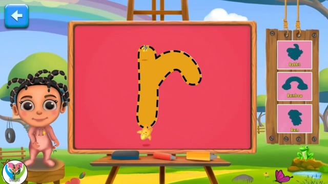 How to learn small Letters a to z with fun JoyJoy - Tracing in English abc смотреть онлайн