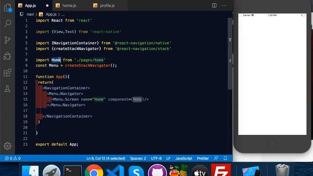 [2020] React navigation v5 || React navigation stack || EasyCode Sardar || React navigation tutoria смотреть онлайн