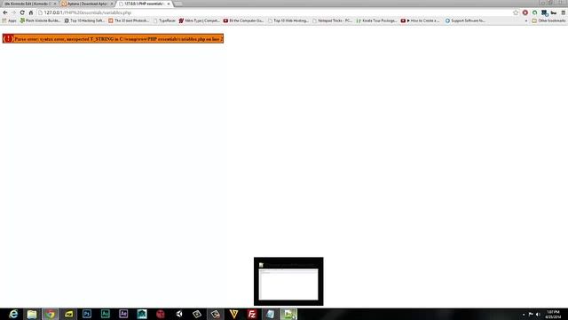 2. PHP Variables смотреть онлайн