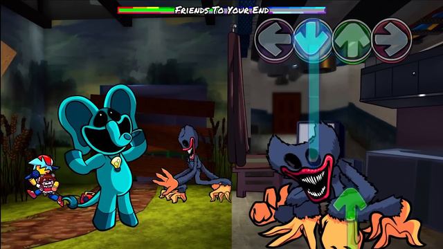 New Huggy Wuggy Vs Smiling Critters | Friday Night Funkin x Poppy Playtime 3 смотреть онлайн