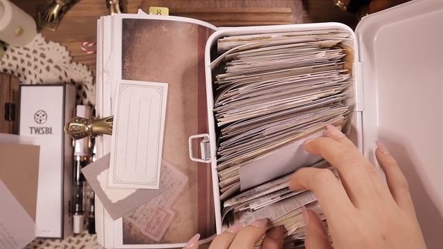 ASMR : 빈티지 다꾸 모음집?️? Vintage Journal Ideas : Scrapbooking 1hour смотреть онлайн