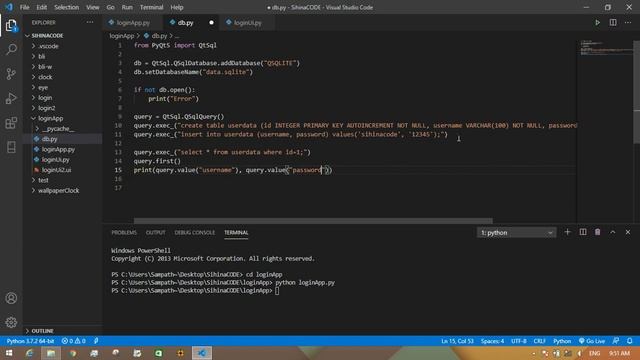 PyQt5 Projects - How To Create Login Form With Sqlite Database смотреть онлайн