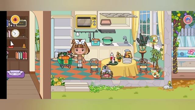 идея для обустройства холодильника в мига ворлд// MIGA WORLD// Miga World// мига ворлд