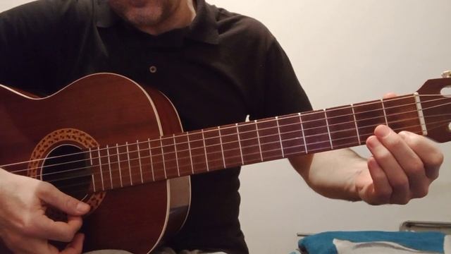 День 9. Аккорды Аm и Е соединяем с боем №1. Учимся играть медиатором в нисходящем движении. смотреть онлайн