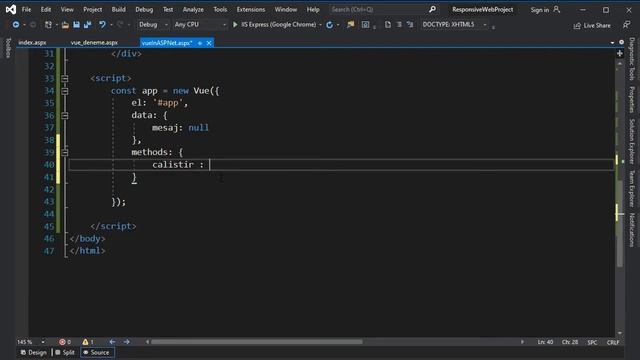 ASP.NET içerisinde Vue.js Kullanma смотреть онлайн