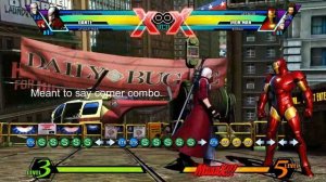 Ultimate Marvel Vs Capcom 3 simple mode tutorial