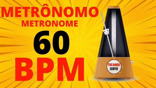 Metrônomo Online | Metrônomo 60 BPM 4/4 | Metronome 60 BPM 4/4 смотреть онлайн