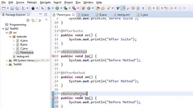 Tutorial 6 - TestNG XML, @BeforeClass, @BeforeTest, @AfterClass, @AfterTest annotations смотреть онлайн