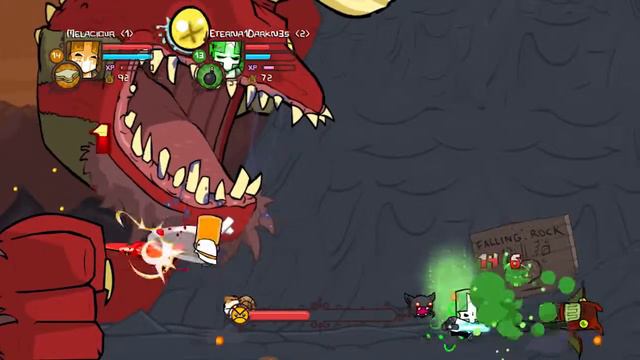 Castle Crashers w/Eternal - EP . 8 "Dragon" смотреть онлайн