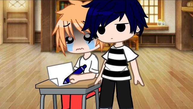 Пов: Денджи если ходил в школу [Chainsaw Man. Aki,Denji] смотреть онлайн