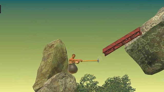 прохожу игру getting over it #1 (неудачный дубль простите) смотреть онлайн