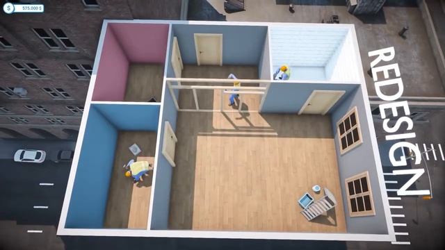 Трейлер игры House Flipper City! смотреть онлайн