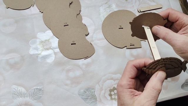 Оригинально не обычный подарок QBRIX 3D картонный 3Dпазл