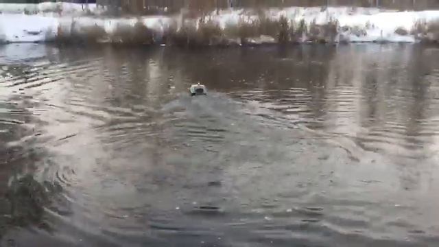 Прикормочный кораблик- тест. смотреть онлайн