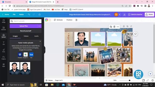 How to Collage a Photo in Canva 2023 смотреть онлайн