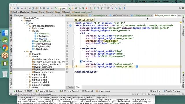 Async task and Data loading смотреть онлайн