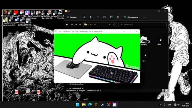 ЧТО ДЕЛАТЬ ЕСЛИ НЕТ ВЕБКИ? ВИРТУАЛЬНАЯ КАМЕРА OBS! #obs #вебкамера #bongocat смотреть онлайн