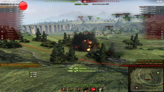 T110E5. Отличный бой на Американском "тяже". Рэдли-Уолтерс. 8300 урона. смотреть онлайн