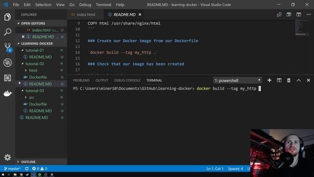 Learning Docker 02 : Building our own docker images смотреть онлайн