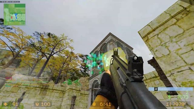 CSS: Zombie Escape Mod - ze_Predator_Ultimate_v3 (Normal) on Unloze (2022 version) смотреть онлайн