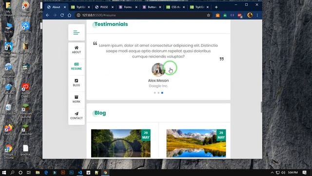 Responsive Website using Html5, CSS3, JavaScript, jQuery and Bootstrap 4 смотреть онлайн