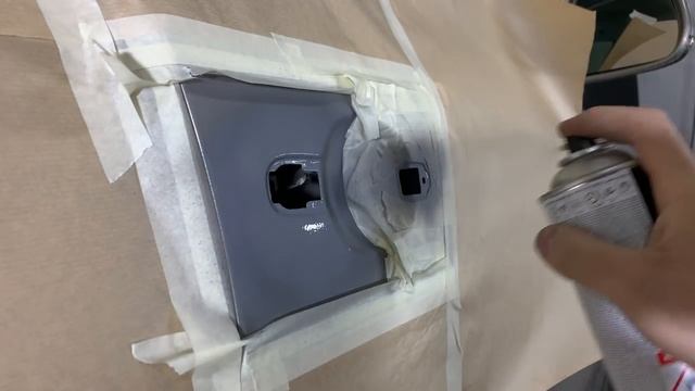 Удаляем жук под ручкой и красим. Rust Repair, Paintin Transition.